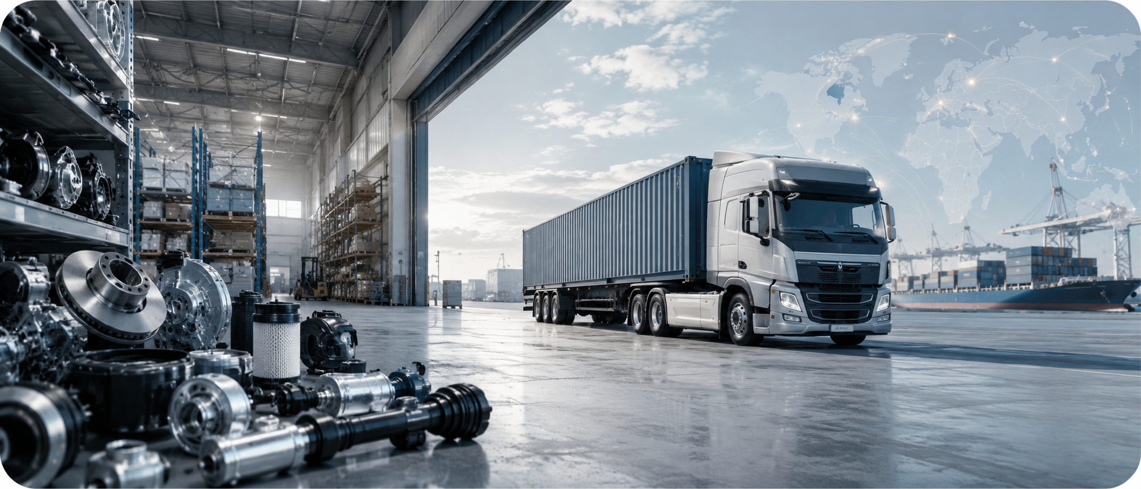 Saha Automotive depo ve lojistik operasyonları