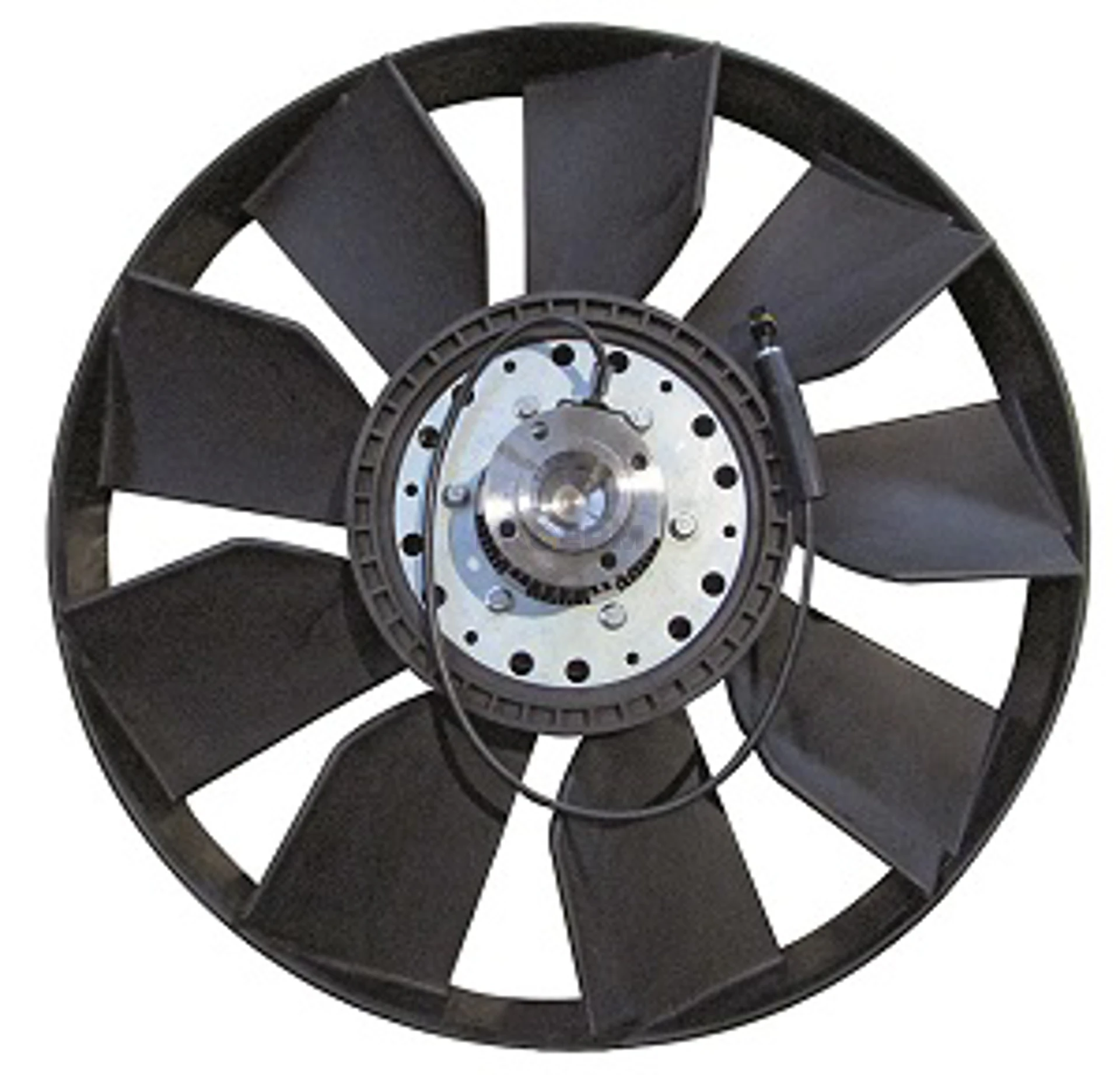 Electrical viscous fan clutch assembly